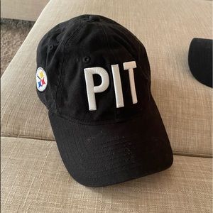 Woman’s Pittsburgh Steelers hat